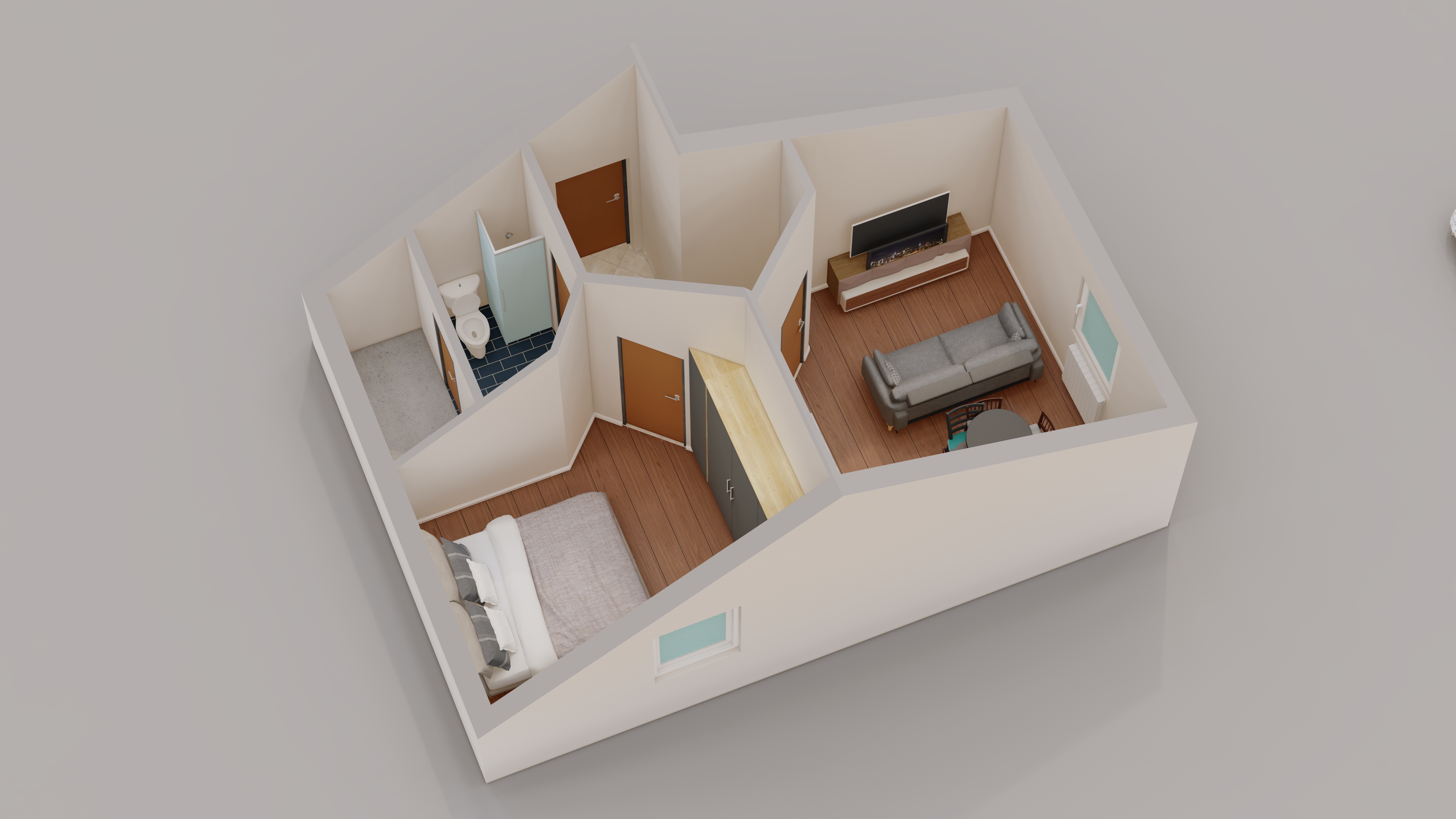 Eindruck einer Wohnung der AM Immobilien